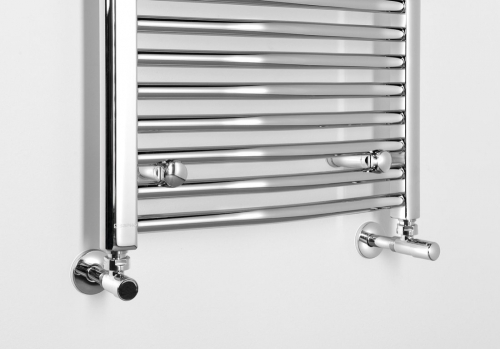 Sapho ALYA 500x1118mm íves fürdőszobai radiátor, króm 1110-05