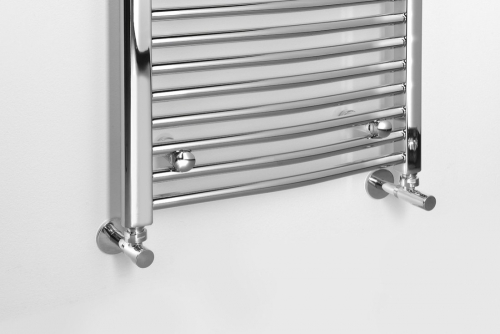 Sapho ALYA 500x1760mm íves fürdőszobai radiátor, króm 1110-08
