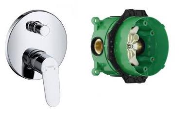 Hansgrohe Focus E2 falsík alatti színkészlet beépítőtesttel SZP-HG6 (31945000, 01800180)