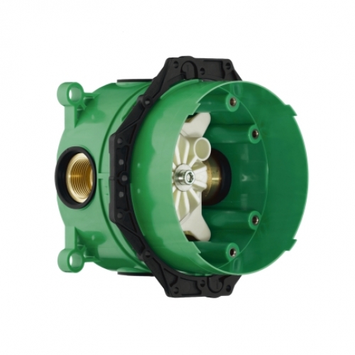 Hansgrohe PuraVida 15445400 falsík alatti kád csaptelep külső rész + Ibox Universal alaptest 01800180