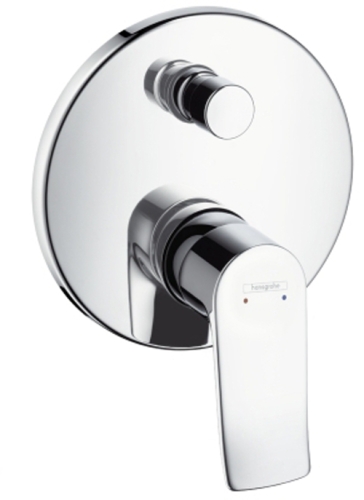 Hansgrohe Metris 31493000 falsík alatti kád csaptelep külső rész + Ibox Universal alaptest 01800180