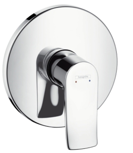 Hansgrohe Metris 31685000 falsík alatti zuhany csaptelep külső rész + Ibox Universal alaptest 01800180
