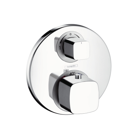 Hansgrohe Ecostat E 31573000 termosztátos csaptelep színkészlet falsík alatti szereléshez,elzáró-és váltószeleppel