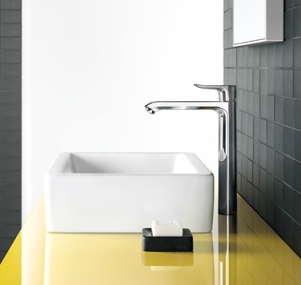 Hansgrohe Metris egykaros magasított mosdócsaptelep 200 lefolyó-garnitúra nélkül 31185 000 (31185000)