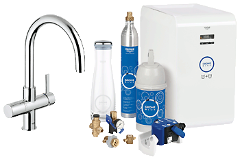 GROHE Blue® 31323 000 hűtővel és Co2 palackkal (31323000)