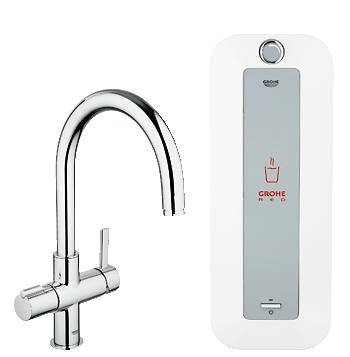 Grohe Red Duo 30079 000 csaptelep és kombi bojler (8 liter) (30079000)