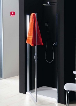 Sapho Gelco One zuhanyajtó (88,5-92,5X190 cm, króm, Átlátszó, #GO4490D)