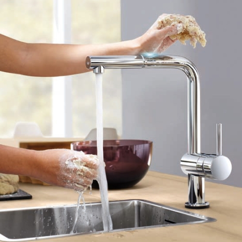 Grohe MintaTouch 31360 000 elektronikus egykaros mosogató csaptelep (31360000)