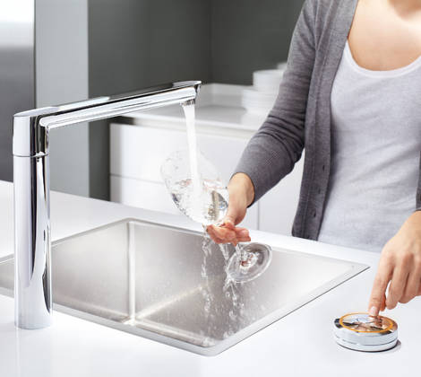 Grohe K7 F-digital 31247 000 digitális mosogató csaptelep (31247000)