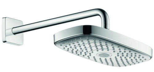 Hansgrohe Raindance Select E 300 2jet fejzuhany, 390 mm-es zuhanykarral, DN15 27385400