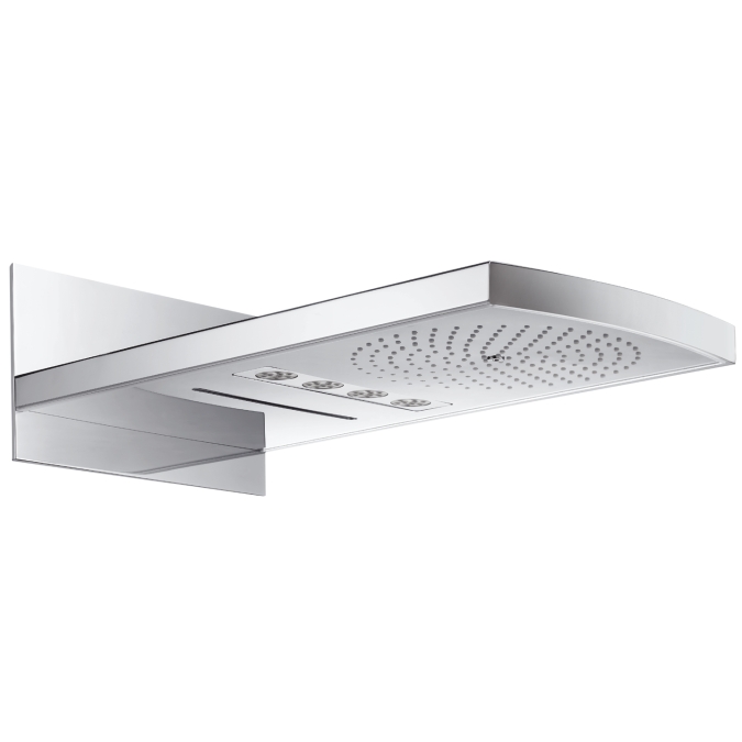 Hansgrohe Raindance Rainfall 240 Air 3Jet króm/fehér fejzuhany világítással 28410400