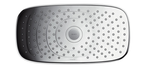 Hansgrohe Raindance Select E 300 2jet króm fejzuhany, mennyezeti csatlakozóval, DN15 27384 000 (27384000)