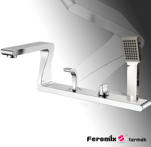 Feromix Cobra 180220.1 kádperembe süllyesztett kád csaptelep