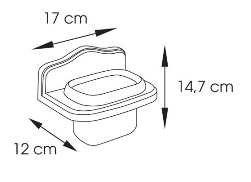 Sapho MONTANA fogkefe tartó (8110)