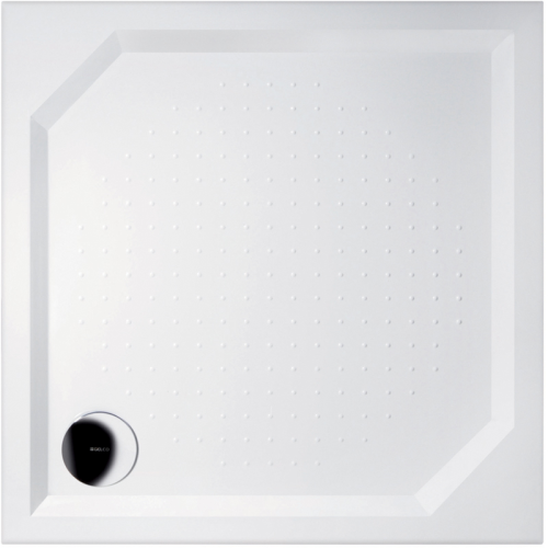 Sapho Gelco Viva öntött márvány szögletes zuhanytálca (beépíthető, 100x100 cm, #GA001)