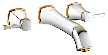 Grohe Grandera 20415 IG0 3-lyukas fali mosdócsaptelep (20415IG0)