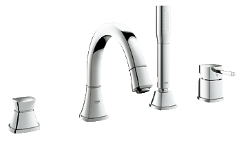 Grohe Grandera 19936 000 4-lyukas kádperembe süllyeszthető kádcsaptelep (19936000)