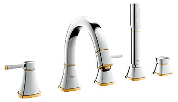 Grohe Grandera 19919 IG0 5-lyukas kádperembe süllyeszthető kádcsaptelep (19919IG0)
