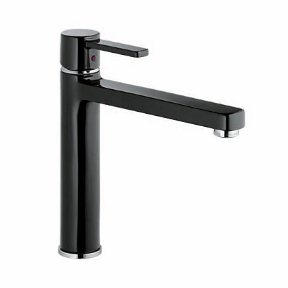 Kludi Zenta egykaros mosogató csaptelep króm/fekete 389738675