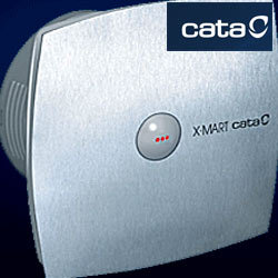 Cata X-Mart Matic 10 szellőztető gyorsrögzítő rendszerrel és automata zsaluval (inox, #X-Mart 10 MH)