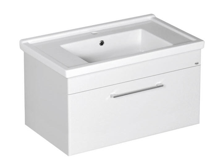 Aqualine POLY 60 fürdőszobaszekrény mosdóval (57081+8060)