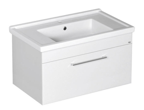 Aqualine POLY 70 fürdőszobaszekrény mosdóval (57086+8070)
