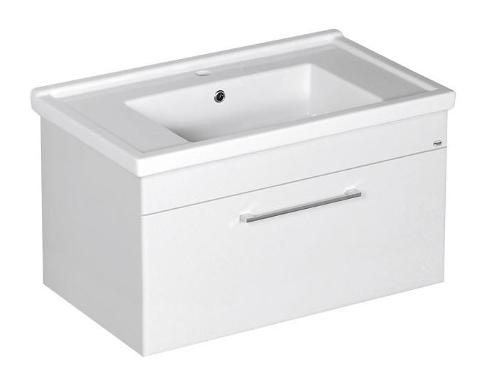 Aqualine POLY 80 fürdőszobaszekrény mosdóval (57083+8080)