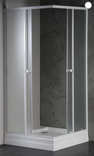 Aqualine AMANDA 80x80x185cm szögletes zuhanykabin (E82)