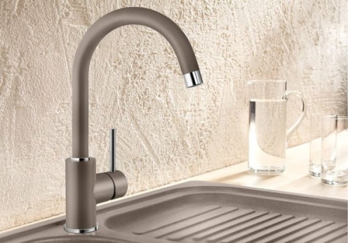 BLANCO MIDA SILGRANIT®-Look mosogató csaptelep (sand, #519421)