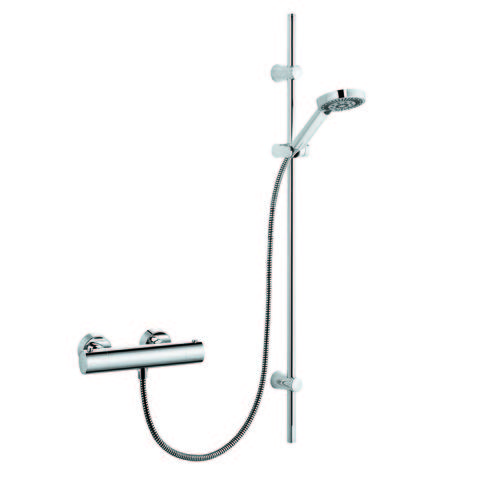 Kludi A-QA Shower Duo zuhanyrendszer termosztátos csapteleppel 6209705-00