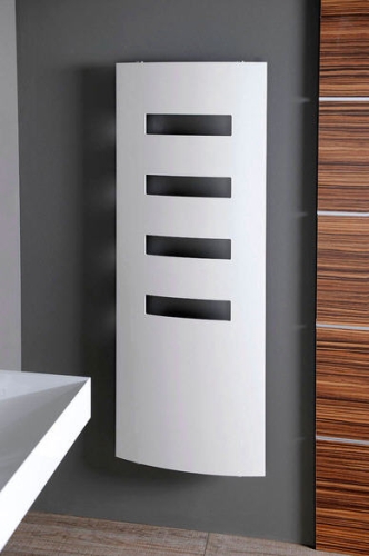 Sapho EXTRO 500x1800 mm matt fehér design alumínium radiátor 3031180050SB