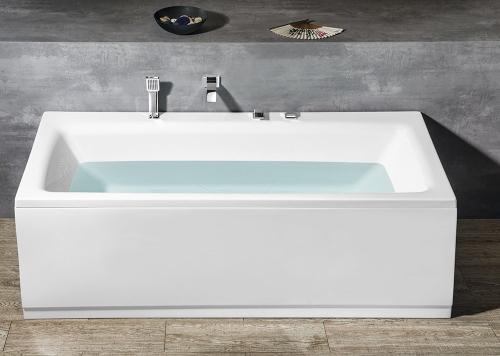 Sapho POLYSAN KVADRA 180x80 cm egyenes kád, fehér 17611