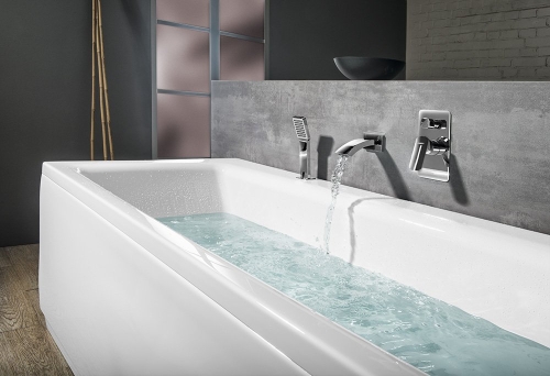 Sapho POLYSAN KVADRA 180x80 cm egyenes kád, fehér 17611