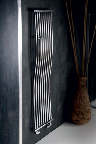 Sapho ONDA 400x1700 mm fürdőszobai radiátor, króm 1801-05