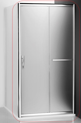 Roltechnik Proxima Line PXD2N/1500 150 cm-es zuhanyajtó (148-153 cm, brillant, satinato, 526-1500000-00-15)