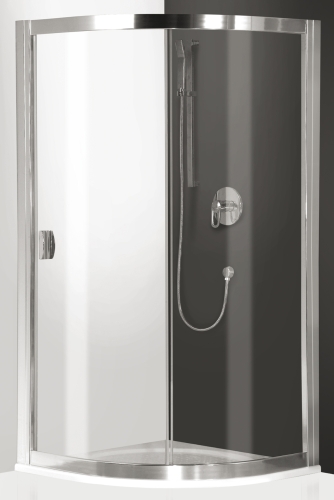 Roltechnik Exclusive Line ECR1 90x90 cm-es negyedköríves zuhanykabin