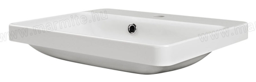 Marmy Roberta 55x43 beépíthető öntött márvány mosdó