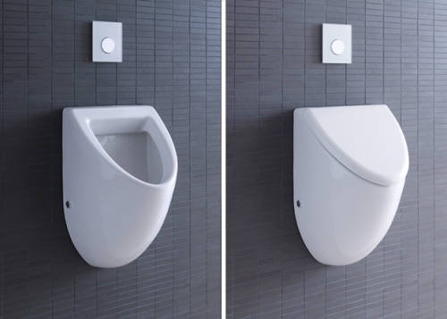Duravit Darling New Fizz hátsóvízbekötésű piszoár 082335 00 00