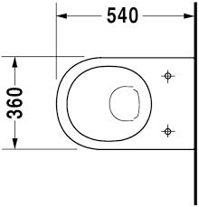 Duravit Happy D. fali wc 017109 00 00