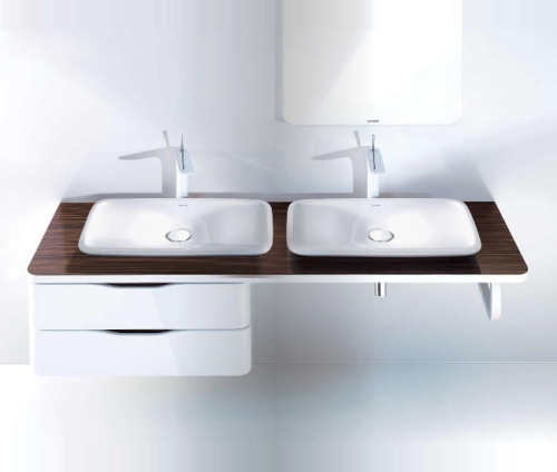 Duravit PuraVida 70x42 cm ráültethető mosdó 0370700000
