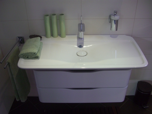 Duravit PuraVida 100x52,5 cm bútorral aláépíthető mosdó 037110 00 00