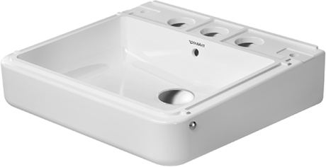 Duravit Onto 45x33,5 cm mosdó 3 csaplyukkal 263152 00 30