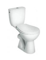 Keramag Delta Fondo monoblokk wc, ülőkével, mélyöblítésű, hátsó kifolyású