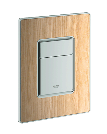 Grohe Skate Cosmopolitan nyomólap fafelülettel (natúr tölgy/matt króm) 38849 HW0