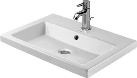 Duravit 2nd floor 60x43 cm beépíthető mosdó 0347600000