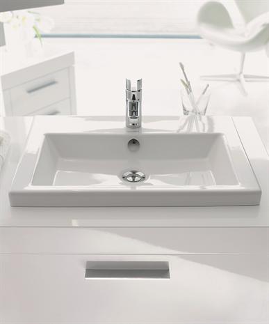 Duravit 2nd floor 60x43 cm beépíthető mosdó 0347600000