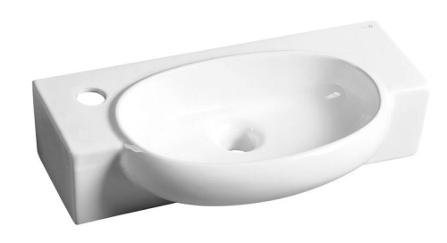 Sapho AVE 50x27,5x13 cm balos kézmosó (BH7003)