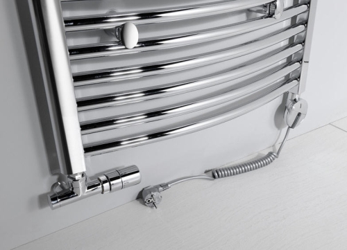 Sapho GV elektromos termosztatikus fűtőpatron, ezüst  (TT600S, 600 W)