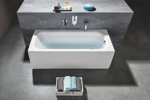 Sapho POLYSAN LAURA 160x70 cm kád, fehér 24611