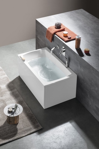 Sapho POLYSAN LILY 120x70 cm kád, fehér 25111